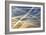 Vapour Trails from Airliners-null-Framed Photographic Print