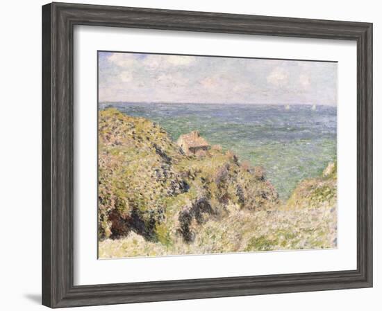 Varengeville Gorge, 1882-Claude Monet-Framed Giclee Print