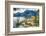 Varenna Harbor on Lake Como, Italy-George Oze-Framed Photographic Print