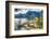 Varenna Harbor on Lake Como, Italy-George Oze-Framed Photographic Print