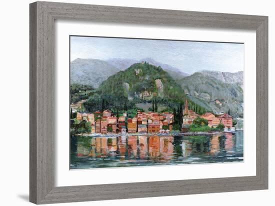 Varenna, Lake Como, Italy, 2004-Trevor Neal-Framed Giclee Print