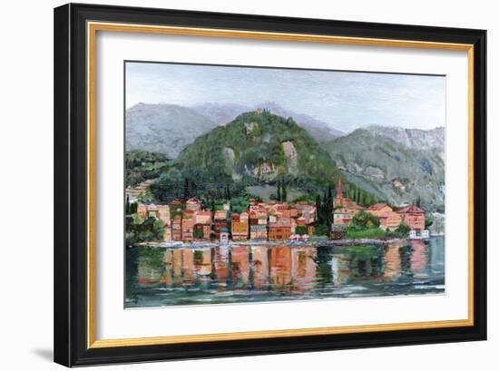 Varenna, Lake Como, Italy, 2004-Trevor Neal-Framed Giclee Print