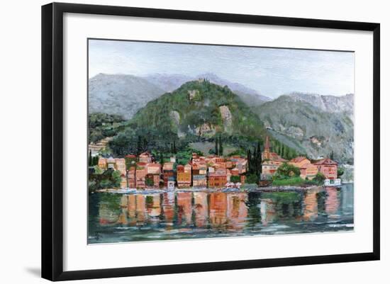 Varenna, Lake Como, Italy, 2004-Trevor Neal-Framed Giclee Print