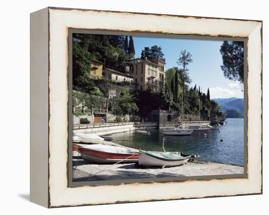 Varenna, Lake Como, Lombardy, Italian Lakes, Italy-Sheila Terry-Framed Premier Image Canvas