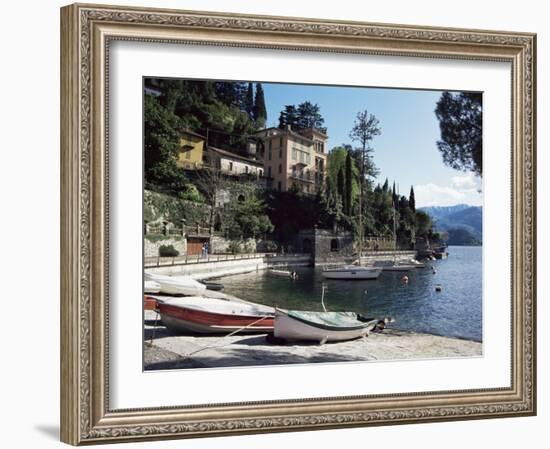 Varenna, Lake Como, Lombardy, Italian Lakes, Italy-Sheila Terry-Framed Photographic Print