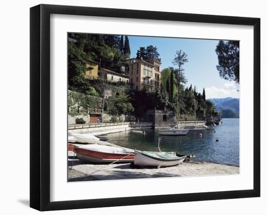 Varenna, Lake Como, Lombardy, Italian Lakes, Italy-Sheila Terry-Framed Photographic Print