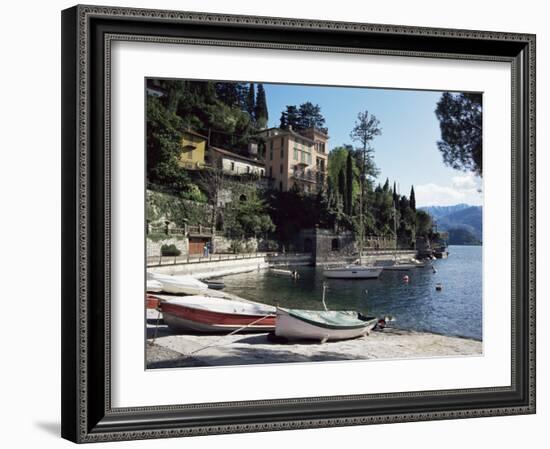 Varenna, Lake Como, Lombardy, Italian Lakes, Italy-Sheila Terry-Framed Photographic Print