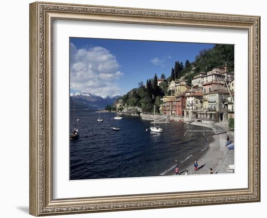 Varenna, Lake Como, Lombardy, Italian Lakes, Italy-Sheila Terry-Framed Photographic Print