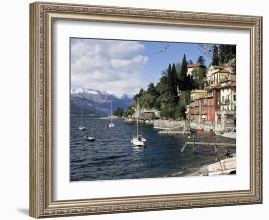 Varenna, Lake Como, Lombardy, Italian Lakes, Italy-Sheila Terry-Framed Photographic Print