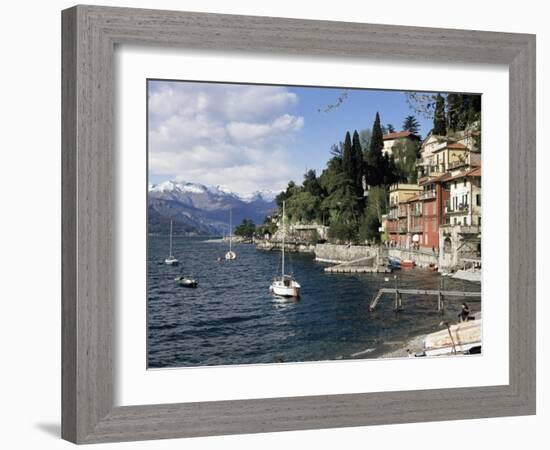 Varenna, Lake Como, Lombardy, Italian Lakes, Italy-Sheila Terry-Framed Photographic Print