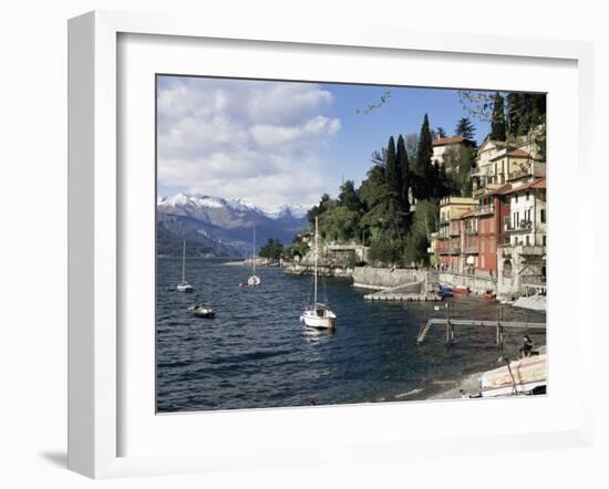 Varenna, Lake Como, Lombardy, Italian Lakes, Italy-Sheila Terry-Framed Photographic Print