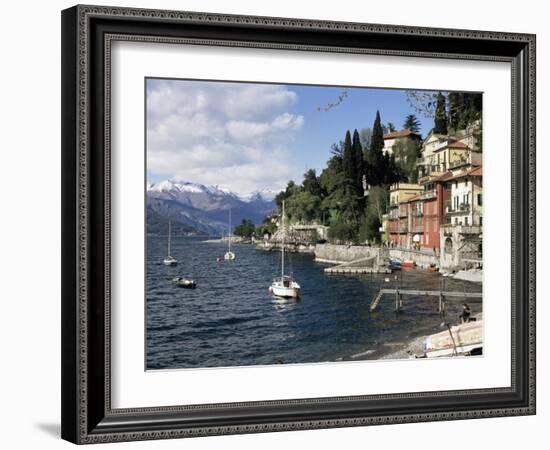 Varenna, Lake Como, Lombardy, Italian Lakes, Italy-Sheila Terry-Framed Photographic Print