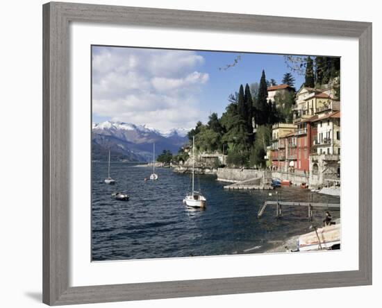 Varenna, Lake Como, Lombardy, Italian Lakes, Italy-Sheila Terry-Framed Photographic Print