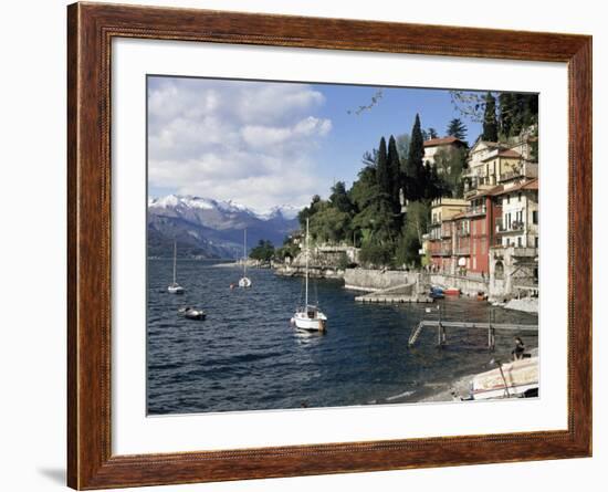 Varenna, Lake Como, Lombardy, Italian Lakes, Italy-Sheila Terry-Framed Photographic Print