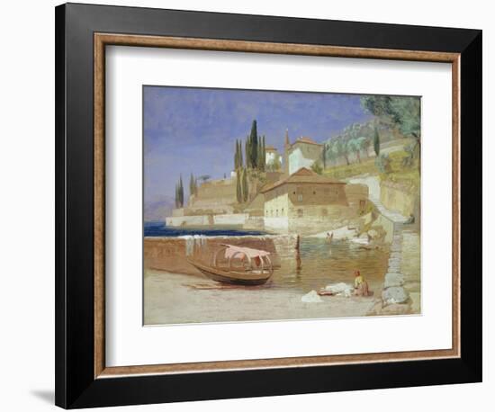 Varenna, Lake Como-Frederick Lee Bridell-Framed Giclee Print