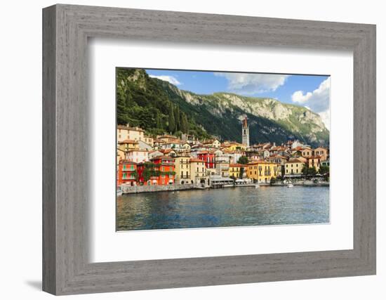 Varenna On Lake Como, Lombardy, Italy-George Oze-Framed Photographic Print