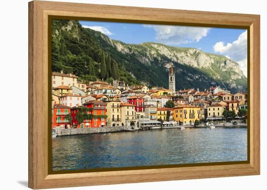 Varenna On Lake Como, Lombardy, Italy-George Oze-Framed Premier Image Canvas