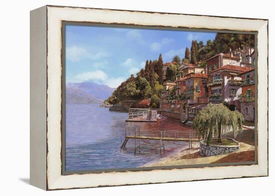 Varenna on Lake Como-Guido Borelli-Framed Premier Image Canvas