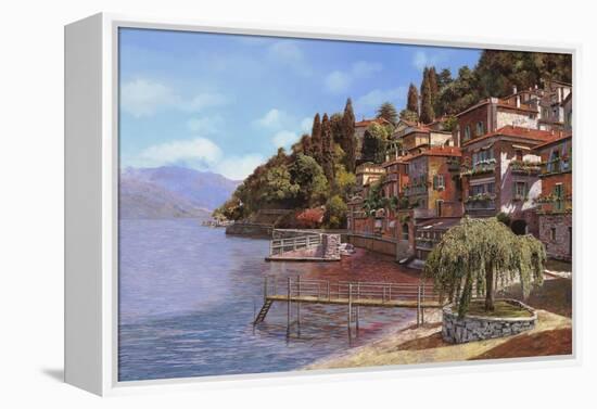 Varenna on Lake Como-Guido Borelli-Framed Premier Image Canvas