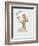 Varga Girl, April 1943-Alberto Vargas-Framed Art Print