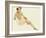 Varga Girl, February 1942-Alberto Vargas-Framed Art Print