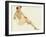 Varga Girl, February 1942-Alberto Vargas-Framed Art Print