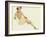 Varga Girl, February 1942-Alberto Vargas-Framed Art Print