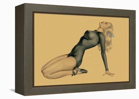 Varga Girl, June 1943-Alberto Vargas-Framed Stretched Canvas
