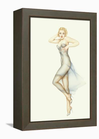 Varga Girl, November 1940-Alberto Vargas-Framed Stretched Canvas