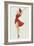 Varga Girl, September 1941-Alberto Vargas-Framed Premium Giclee Print