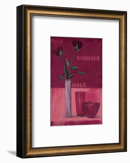 Variable Red-Anna Flores-Framed Art Print