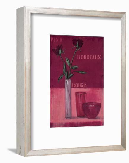 Variable Red-Anna Flores-Framed Art Print