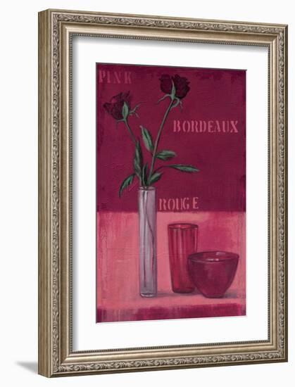 Variable Red-Anna Flores-Framed Art Print