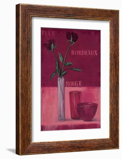 Variable Red-Anna Flores-Framed Art Print