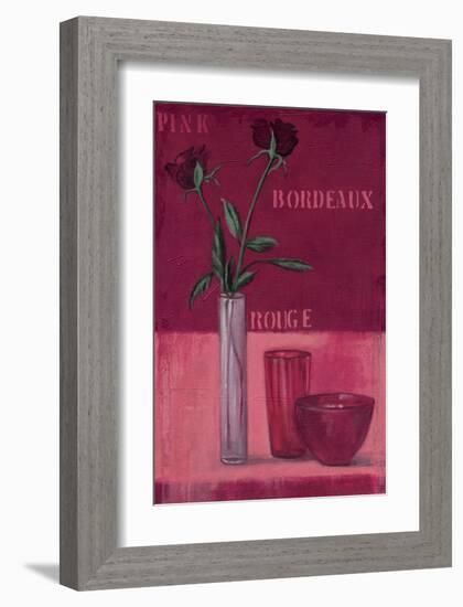 Variable Red-Anna Flores-Framed Art Print