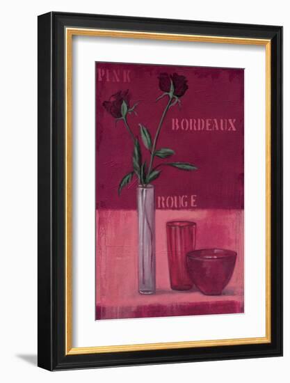 Variable Red-Anna Flores-Framed Art Print