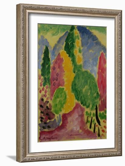 Variation, 1914-Alexej Von Jawlensky-Framed Giclee Print