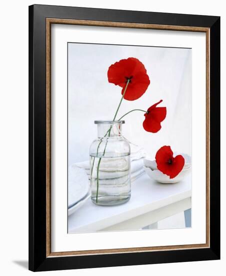 Variation in White-Amelie Vuillon-Framed Art Print