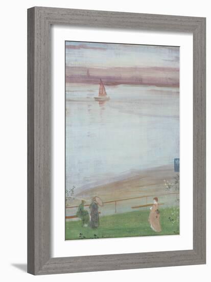 Variations in Violet and Green, 1871-James Abbott McNeill Whistler-Framed Giclee Print