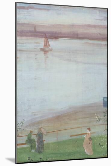 Variations in Violet and Green, 1871-James Abbott McNeill Whistler-Mounted Giclee Print