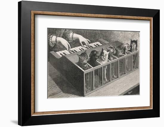 Variations on a Catatonic Scale-Poyet-Framed Photographic Print