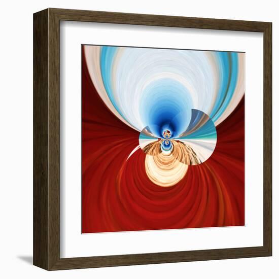 Variations on a Circle 11-Philippe Sainte-Laudy-Framed Premium Photographic Print