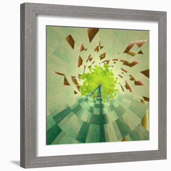 Variations On A Circle 26-Philippe Sainte-Laudy-Framed Photographic Print