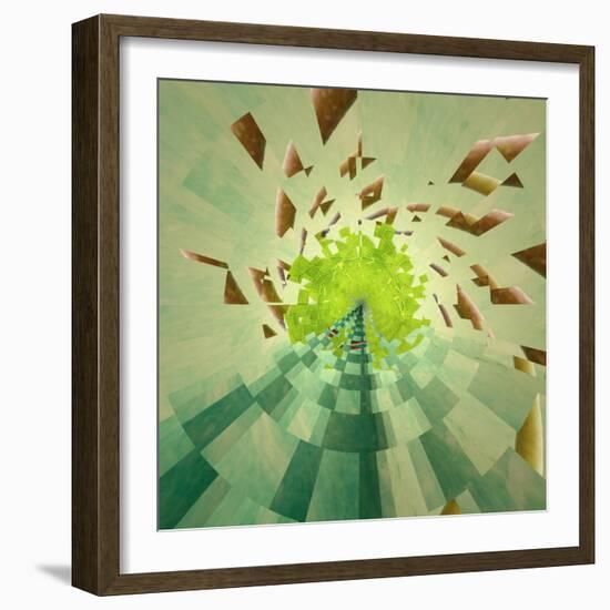 Variations On A Circle 26-Philippe Sainte-Laudy-Framed Photographic Print