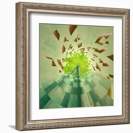 Variations on a Circle 26-Philippe Sainte-Laudy-Framed Premium Photographic Print