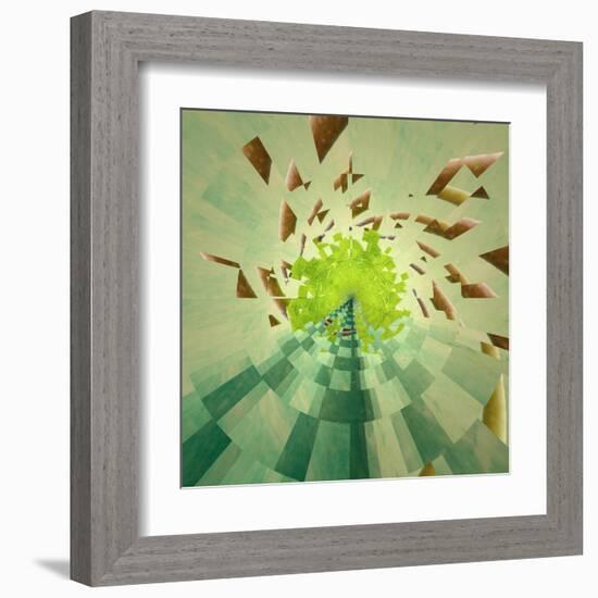 Variations on a Circle 26-Philippe Sainte-Laudy-Framed Premium Photographic Print