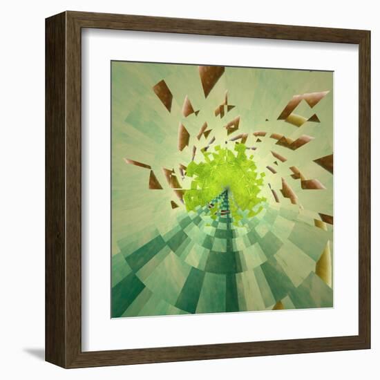 Variations on a Circle 26-Philippe Sainte-Laudy-Framed Premium Photographic Print