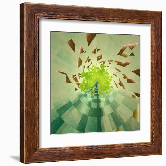 Variations on a Circle 26-Philippe Sainte-Laudy-Framed Premium Photographic Print