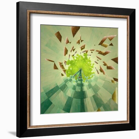 Variations on a Circle 26-Philippe Sainte-Laudy-Framed Premium Photographic Print