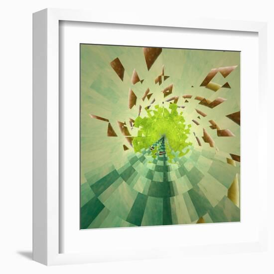 Variations on a Circle 26-Philippe Sainte-Laudy-Framed Premium Photographic Print